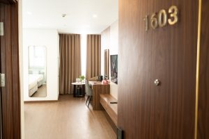 Không gian phòng nghỉ City View sang trọng tại khách sạn 4 sao Prime Thái Nguyên