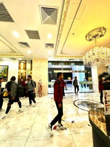 Đội tuyển Myanmar lưu trú tại Prime Hotel Thái Nguyên
