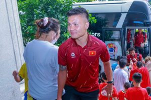 Ban huấn luyện đội tuyển Việt Nam lưu trú tại Prime Hotel