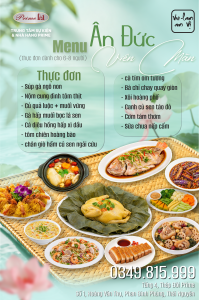 Thực đơn Vu Lan - Ân Đức